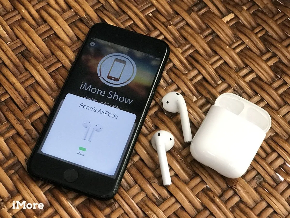 Беспроводные наушники AirPods для любых iPhone App-2334 хит продаж